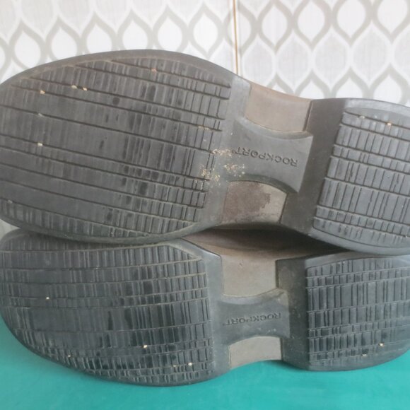 Rockport Mens Size 11 Loafer Driving Shoes Brown Leather Slip On Comfort Shoes. - Picture 16 of 16